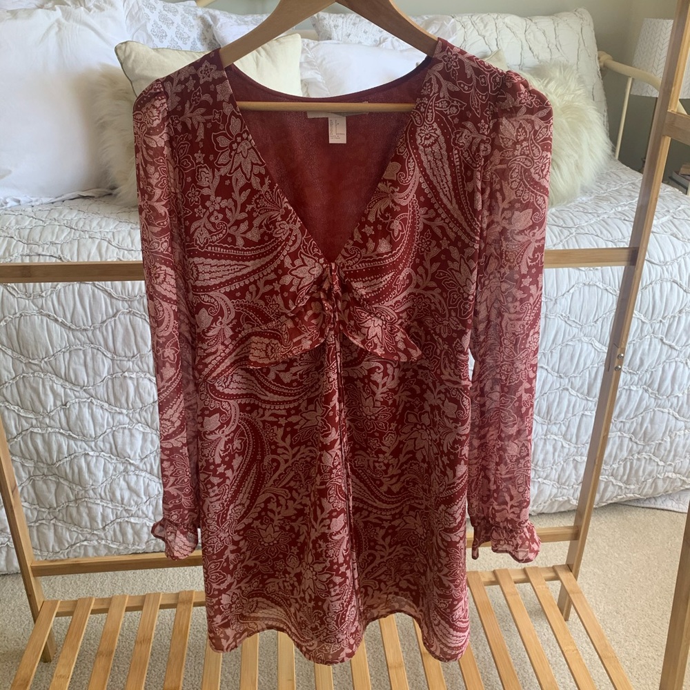 Forever 21 Long Sleeve Dress